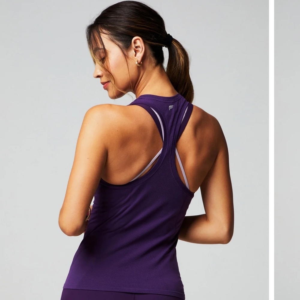 NWT Fabletics feather razorback tank